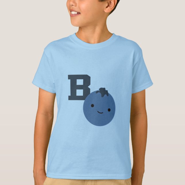B is for Blueberry T-Shirt (Front)