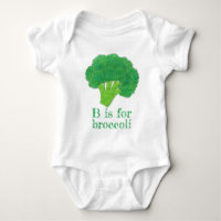 B is for Broccoli Green Gardening Vegetable