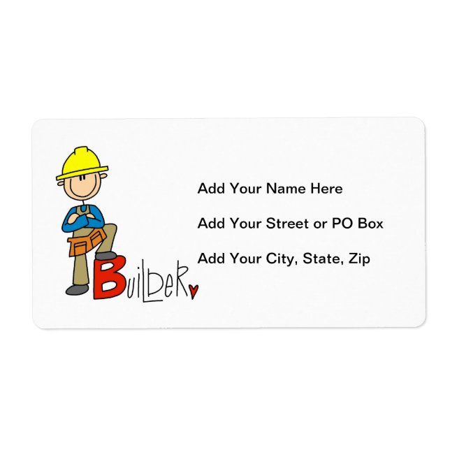 B is for Builder (Front)