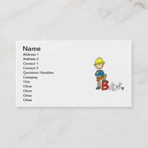 B is for Builder Business Card