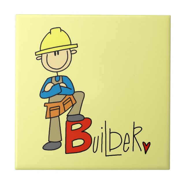 B is for Builder Tile (Front)