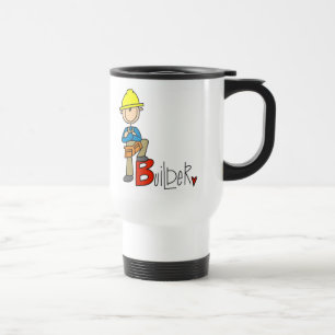 B is for Builder Travel Mug