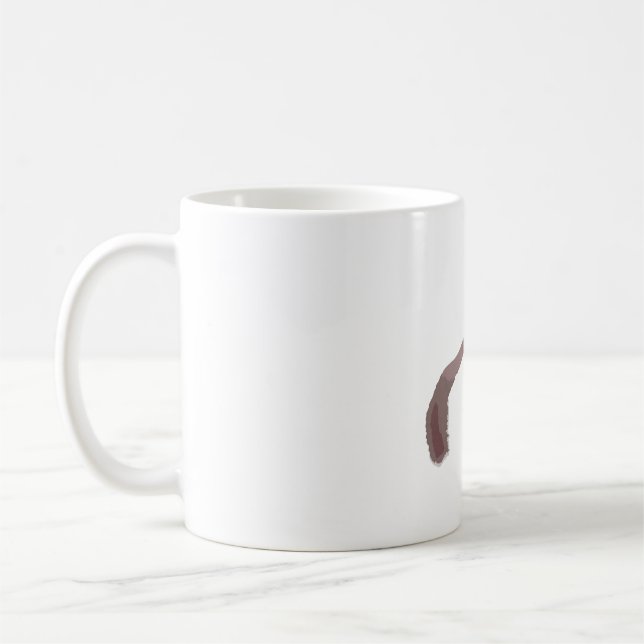 B is for Bushbaby Coffee Mug (Left)