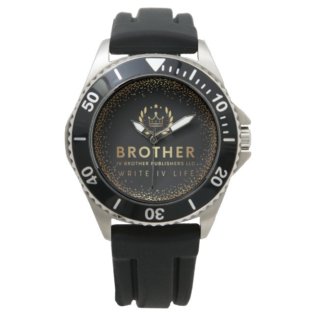 B IV B Black eWatch Watch (Front)