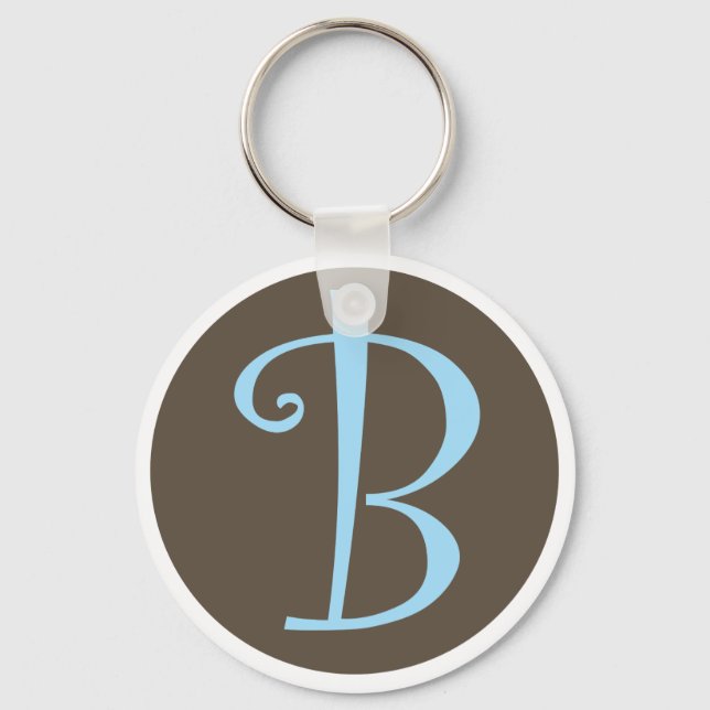 B Keychain.ai Key Ring (Front)