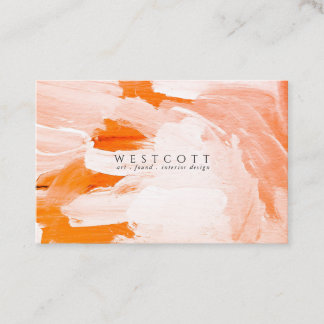 B L U S H E D BUSINESS CARD