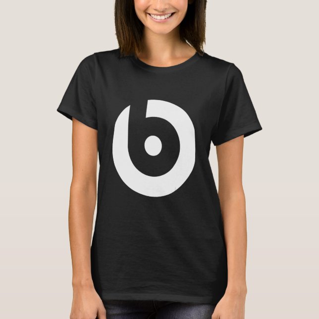 B Letter T-Shirt (Front)