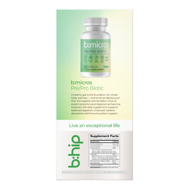 b:micros rack card (Front)