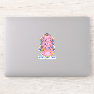 b-nign Handle Tardigrade Sticker