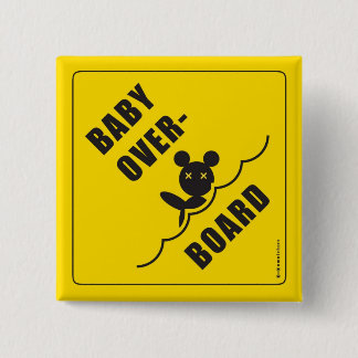 B.O.B. teddy 15 Cm Square Badge