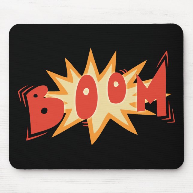 B O O M MOUSE PAD (Front)