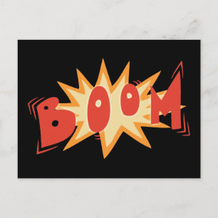 B O O M POSTCARD