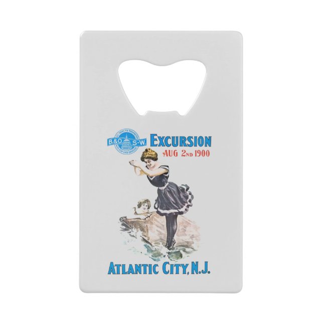 B+O Railroad Excursion 1900 Credit Card (Front)