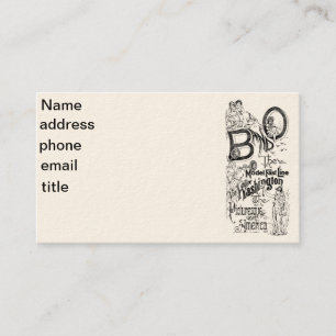 B&O Railroad-The Model Fast Line 1869 Business Card