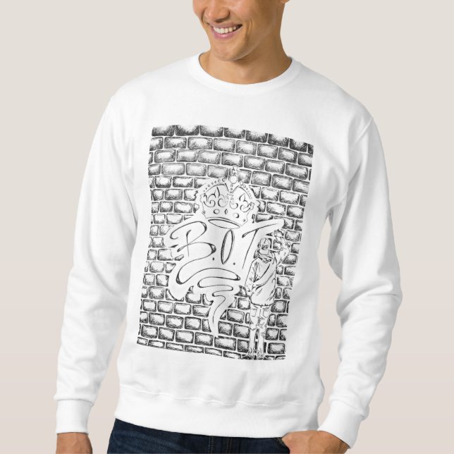 B.O.TSply.Co rew Neck Sweatshirt (Front)