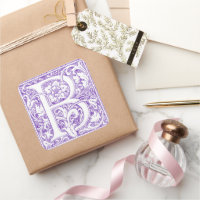 "B" Ornate Monogram