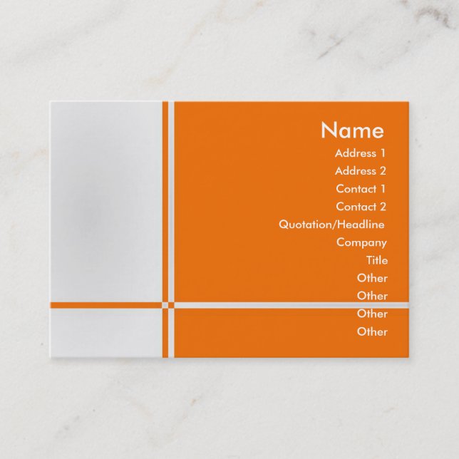 B-Professional Profile Card (Front)