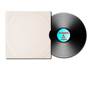 B-Side of Life Vinyl Records T-Shirt