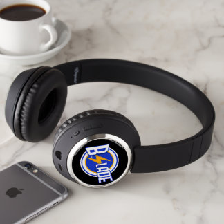B.Slade - Bleu Logo Bluetooth Headphones