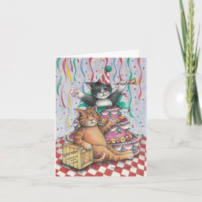 B &T #1 Birthday Invite Note (Front)