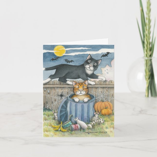 B & T #33 Halloween Note Card (Front)