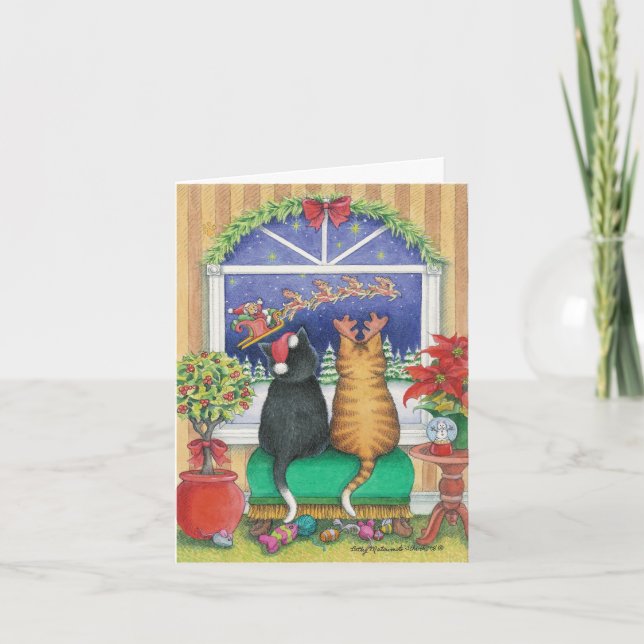 B & T #36 Christmas Note Holiday Card (Front)