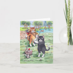 B & T #55 Golf Birthday Note Card