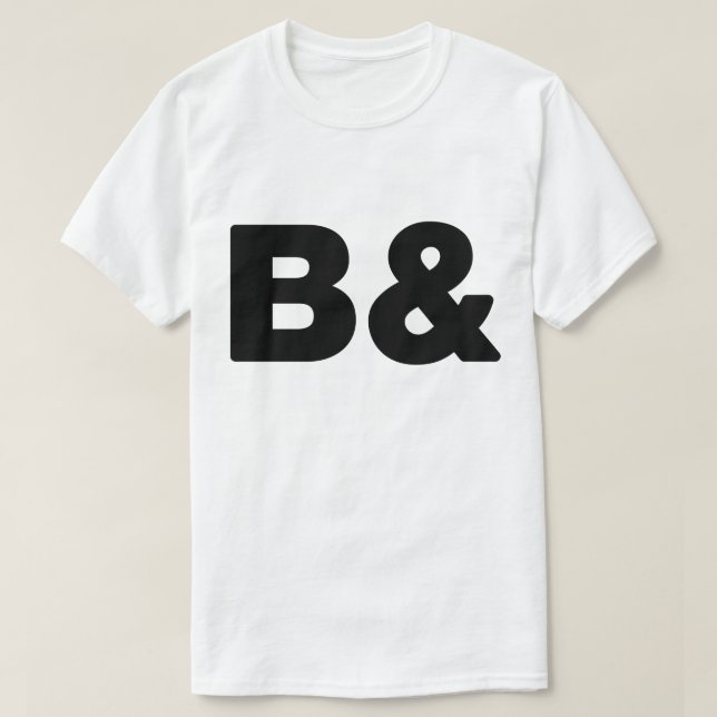 B& T-Shirt (Design Front)