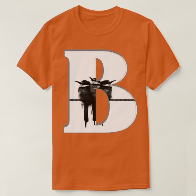 B T-Shirt (Design Front)