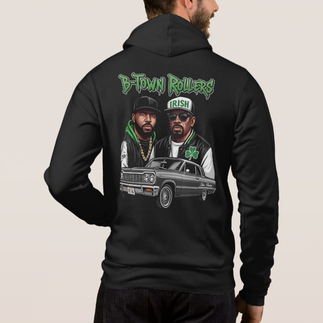 B-Town Rollers Hoodie (Back)