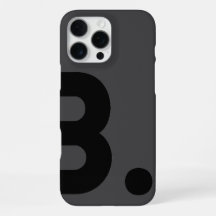 B. - Typography Case