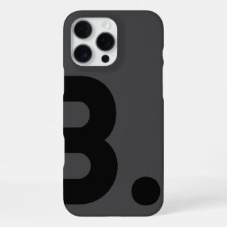 B. - Typography Case