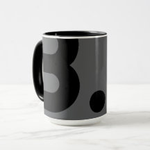 B.- Typography Mug