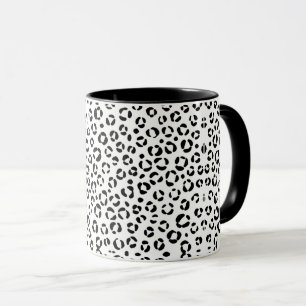 B&W Animal Print Mug