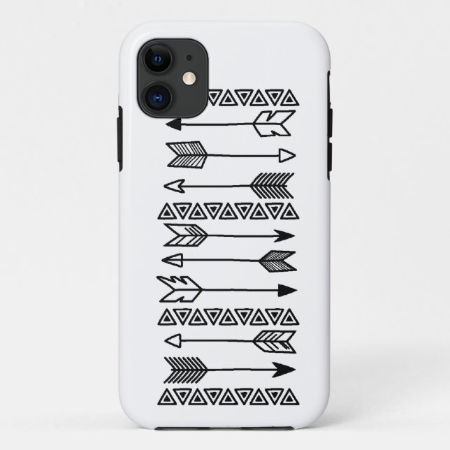 B&W Arrows iPhone 5 Case (Back)