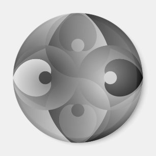 B/W Balance by Kenneth Yoncich Magnet
