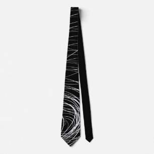 B&W Complex Swirl - Tie