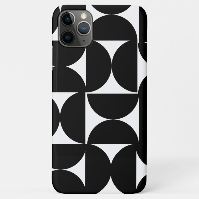 B&W mosaic Case-Mate iPhone Case (Back)
