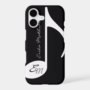b/w musical note customisable