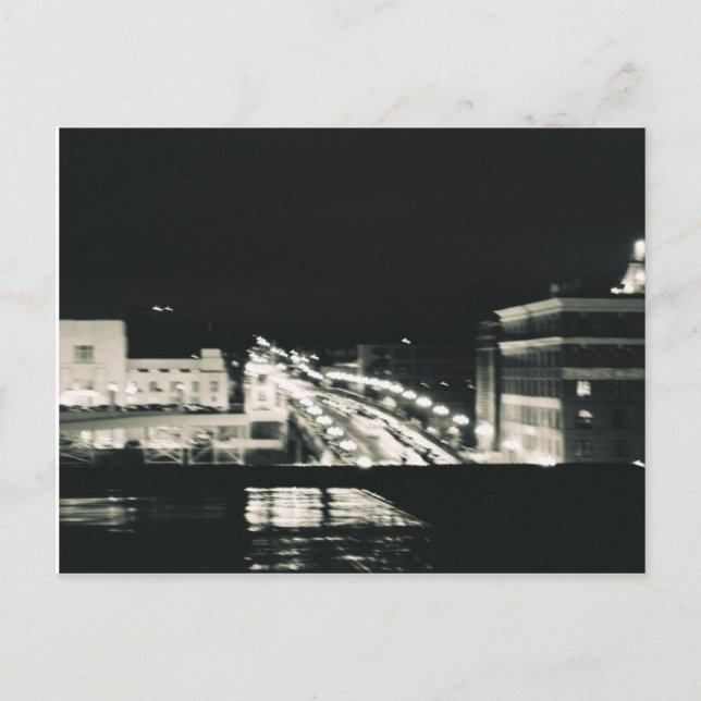 B/W Omaha Postcard (Front)