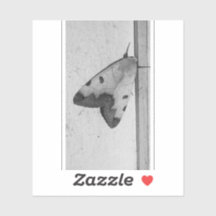 B&W - Ophiusa tirhaca, the green drab