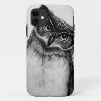 B&W Owl Case-Mate iPhone Case