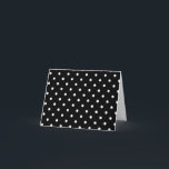 B&W Polkadots Card<br><div class="desc">B&W Polkadots</div>