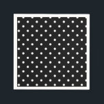 B&W Polkadots Napkin<br><div class="desc">B&W Polkadots</div>