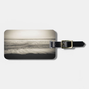 B&W seascape, Hawaii Luggage Tag