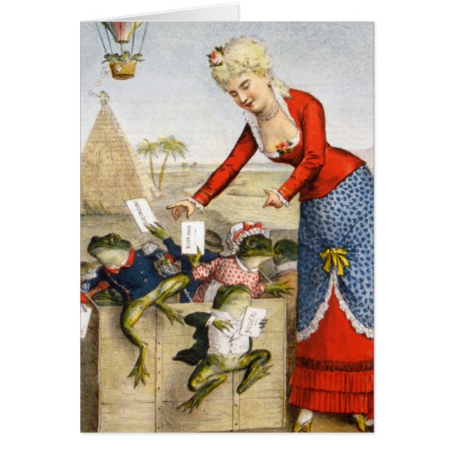BA3G10461FAC02Z-Italian Frog News Scene 2 Art Card (Front)