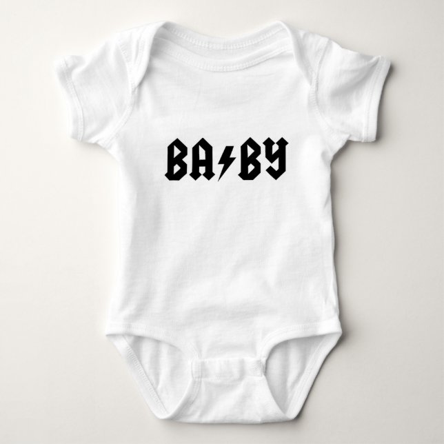 BA/BY Rock Star Baby Bodysuit (Front)