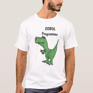 BA- COBOL Programmer T-Rex Shirt