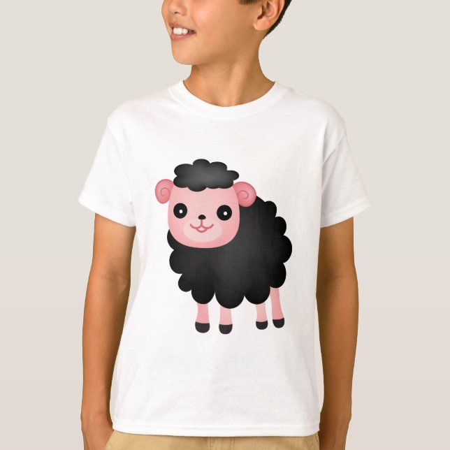 Baa Baa Black Sheep T-Shirt (Front)