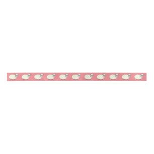 Baa Baa Sheep Satin Ribbon